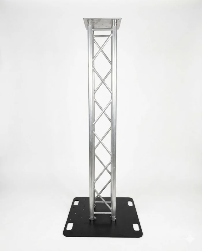 Totem in Americana verticale per teste mobili o stand fiera