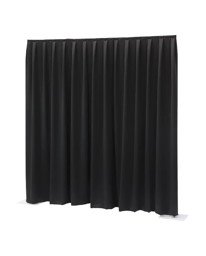 Tenda Fondale Medium Gloss Satin drappeggiato