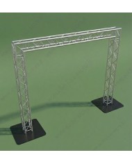 Portale per Arrivi o Esposizioni in Americana di Alluminio su basi