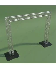 Portale per Arrivi o Esposizioni in Americana di Alluminio su basi