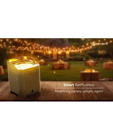 Baule da 6 fari a batteria per esterno Smartbat Plus Neo