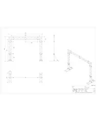 Traliccio americana alluminio per carichi fino a 250 kg: Mobile Dj Truss