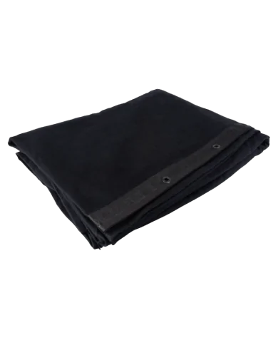 Fondale Stagemolton 320 g/m² Nero - 300 x 450 cm (L x A) - non plissettato0