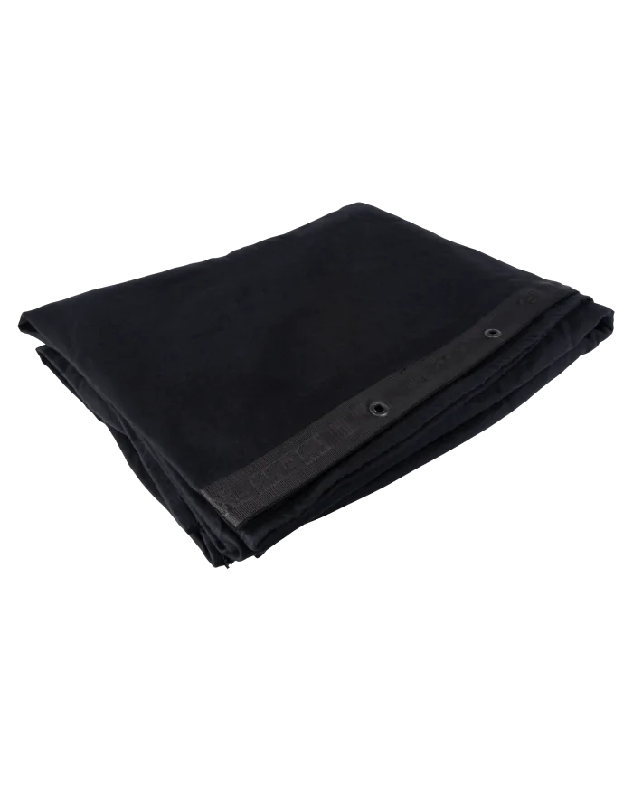 Fondale Stagemolton 320 g/m² Nero - 600 x 900 cm (L x A) - non plissettato