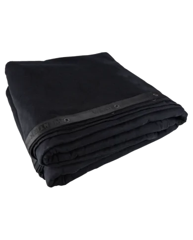 Fondale Stagemolton 320 g/m² Nero - 600 x 900 cm (L x A) - non plissettato
