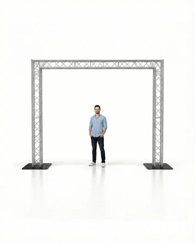 Base in acciaio universale per truss 600
