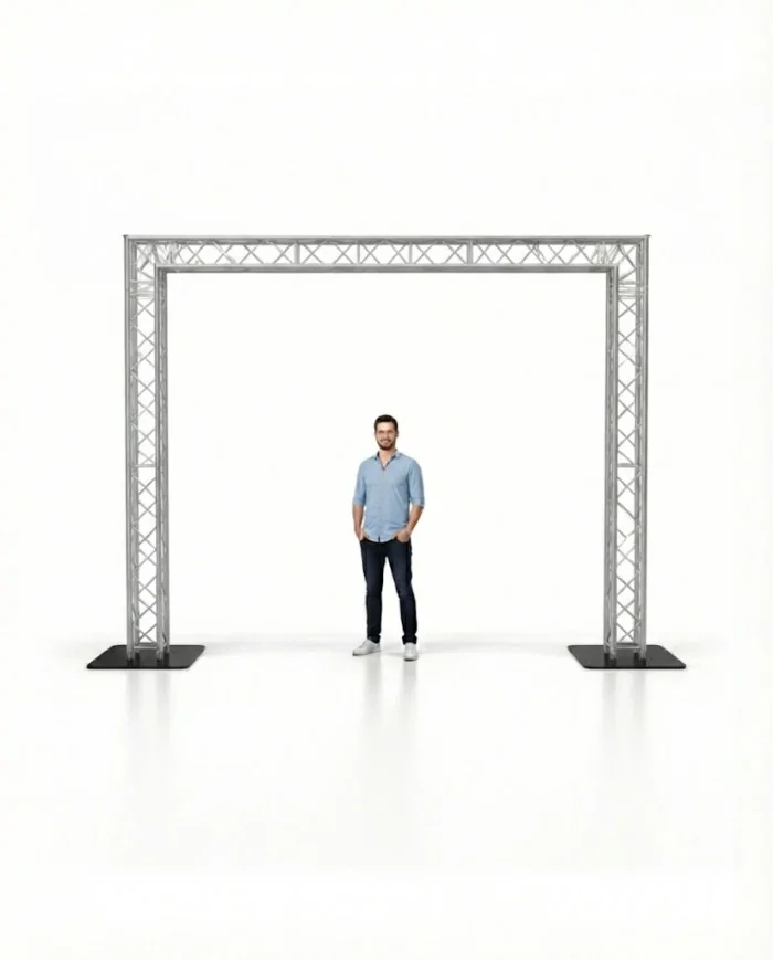 Base in acciaio universale per truss 600