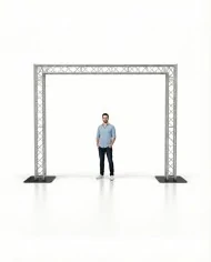 Base in acciaio universale per truss 600