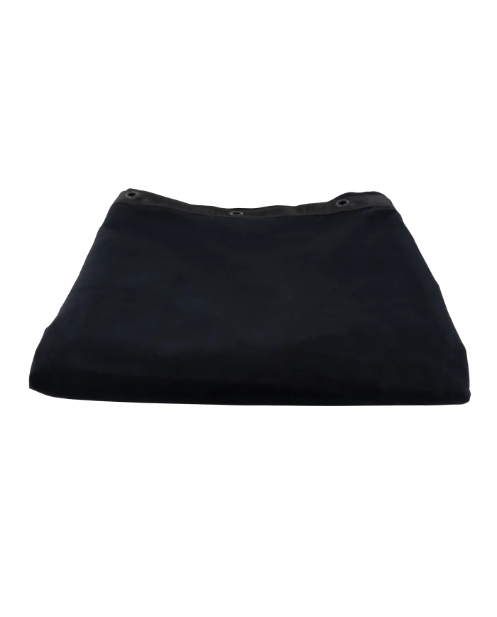 Fondale fonoassorbente 500 g/m² Nero - 300 x 500 cm (L x A