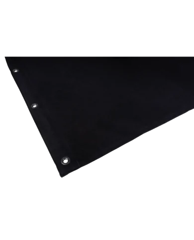 Fondale fonoassorbente 500 g/m² Nero - 300 x 500 cm (L x A