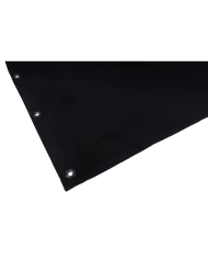 Fondale fonoassorbente 500 g/m² Nero - 300 x 500 cm (L x A