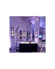Faretti batteria su palo esposizione ad alta potenza IP65 per Catering
