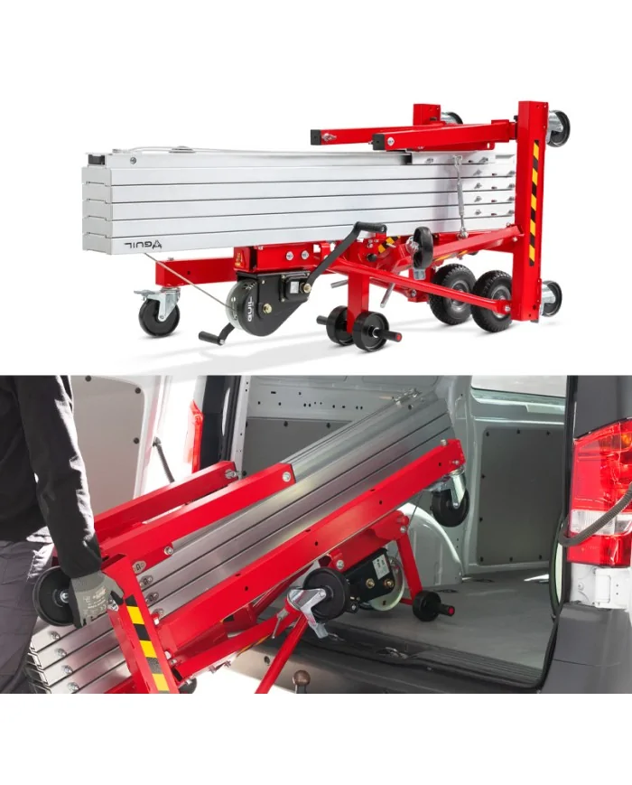 Sollevatore industriale manuale per Materiali 300 kg fino a 8 m