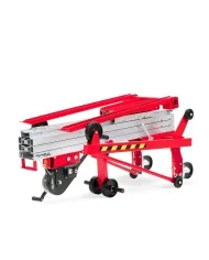Torre di sollevamento pallet telescopica portata 200 kg alt. max 3,45m
