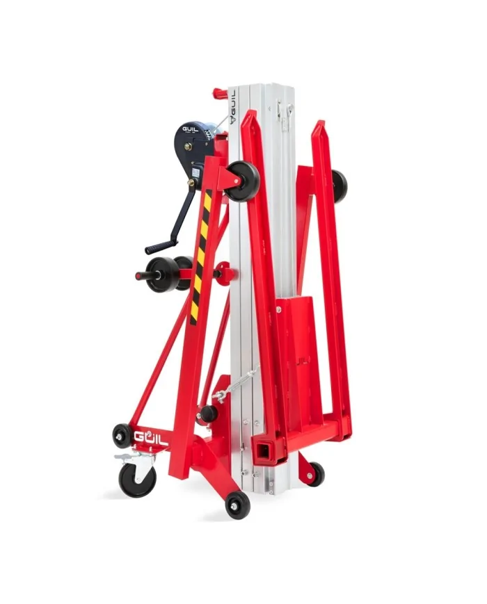 Torre di sollevamento pallet telescopica portata 200 kg alt. max 3,45m