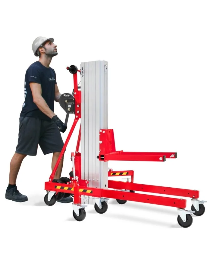 Torre elevatrice manuale telescopica carichi pesanti ed installazioni