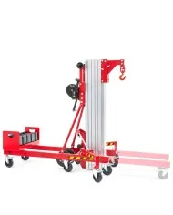 Torre elevatrice manuale telescopica carichi pesanti ed installazioni