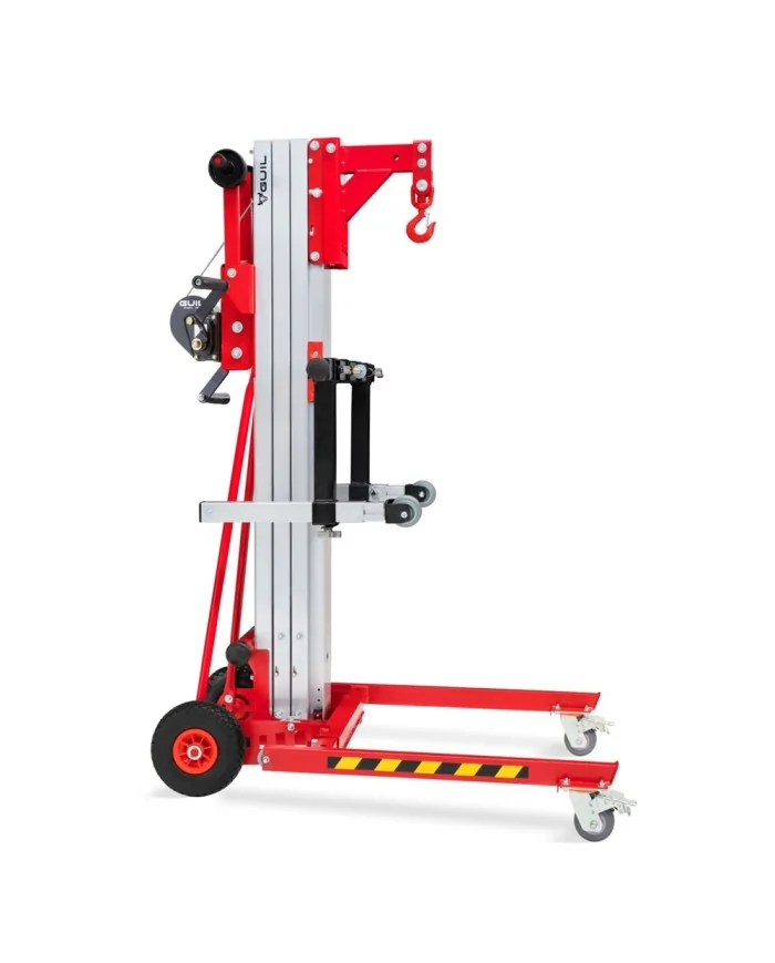 Sollevatore manuale arganello telescopico portata 150kg alt. max 4,10m TORO A-102/C