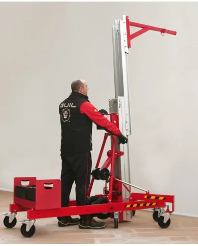 Come sollevare vetrate con elevatore manuale