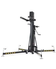 Torre telescopica di sollevamento fino a 250 kg altezza di 5 metri
