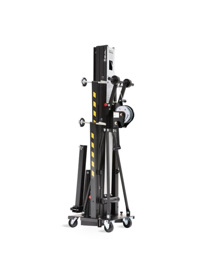 Torre telescopica di sollevamento fino a 250 kg altezza di 5 metri