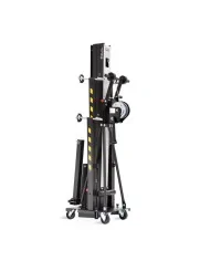 Torre telescopica di sollevamento fino a 250 kg altezza di 5 metri