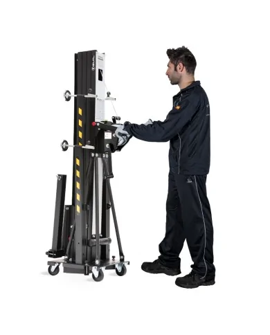 Torre telescopica 6.5m 230kg dimensioni chiuso 1.98m