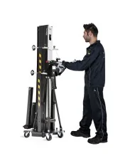 Torre telescopica 6.5m 230kg dimensioni chiuso 1.98m
