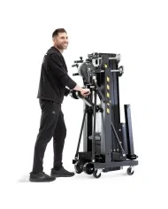 Torre telescopica 6m 320kg dimensioni chiuso 1.63m