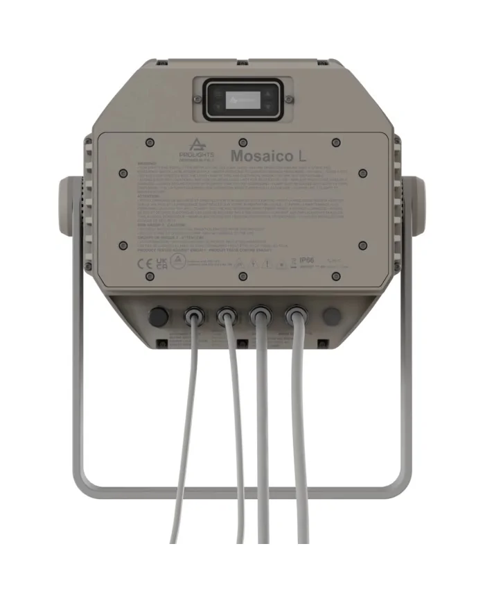 Proeiettare su Facciate palazzi:MOSAICO LC5M Proiettore Gobo 300W IP66
