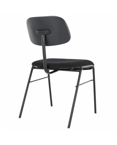 Sedia Imbottita Impilabile per Orchestra e Auditorium con Tessuto Ignifugo K&M 13430