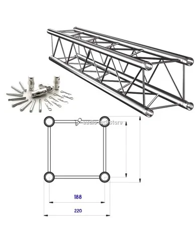 Strutture Americana Quadrata Lato 22