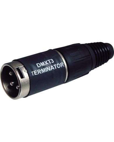 DMX TERMINATOR Spinotto terminale per collegamenti dmx a cui sono collegati molti effetti luce macchina del fumo dmx DMX TERMINATOR Spinotto terminale per collegamenti dmx a cui sono collegati molti effetti luce macchina del fumo dmx