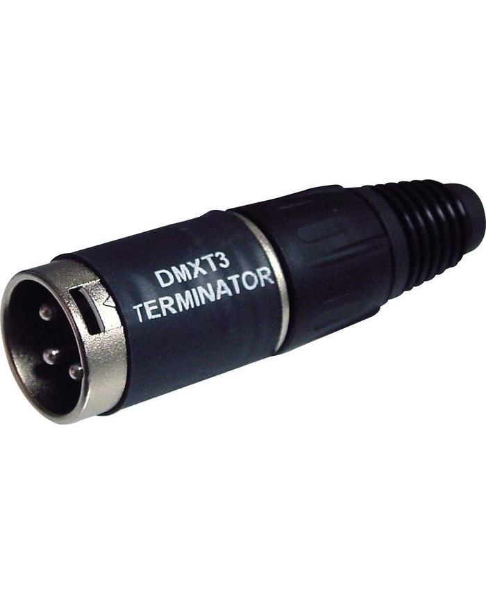 DMX TERMINATOR Spinotto terminale per collegamenti dmx a cui sono collegati molti effetti luce macchina del fumo dmx