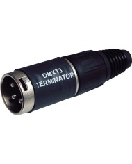 DMX TERMINATOR Spinotto terminale per collegamenti dmx a cui sono collegati molti effetti luce macchina del fumo dmx