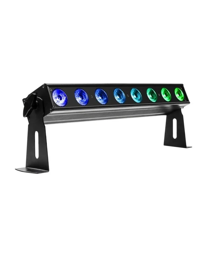 VRX Kit Barra LED 6 Luci Rosse Da 5mm Per Modellismo | Attacco Futaba T928R | Alimentazione 6V Per Auto O Aerei RC
