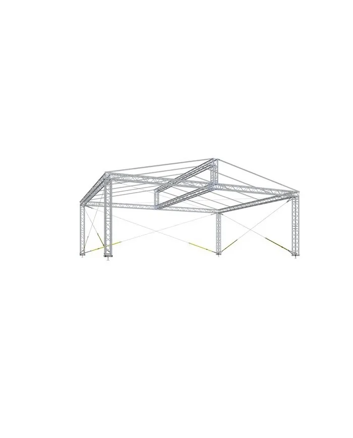 Palco coperto in struttura alluminio:prezzi