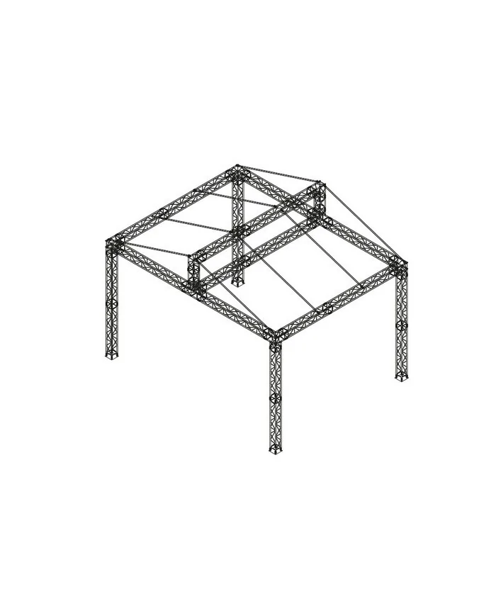 Palco coperto in struttura alluminio:prezzi
