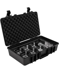 DOTQ Musiclights:set di 6 fari con accessori e valigia DOTQ Musiclights:set di 6 fari con accessori e valigia