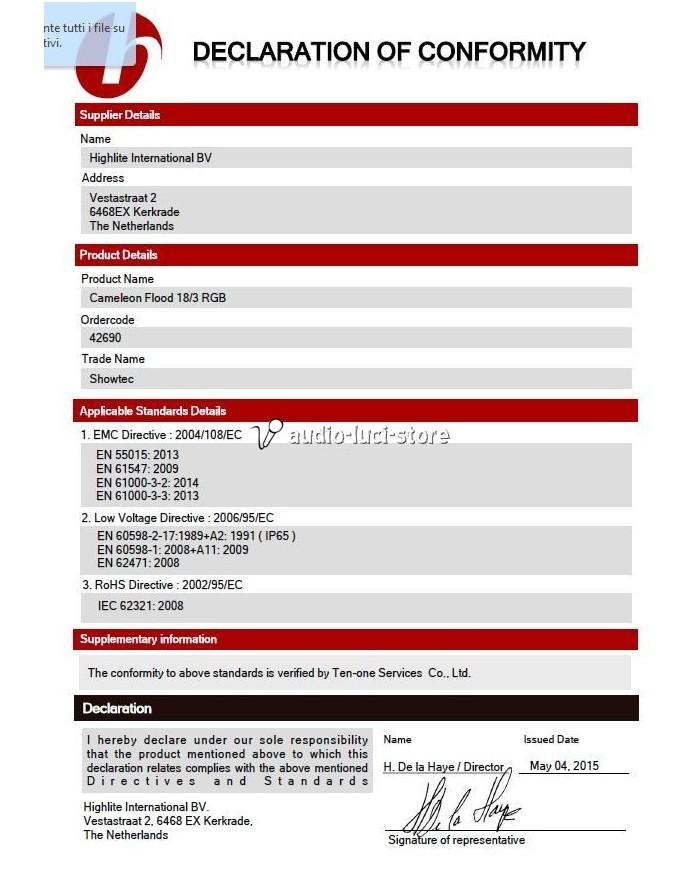 fari per esterno a led