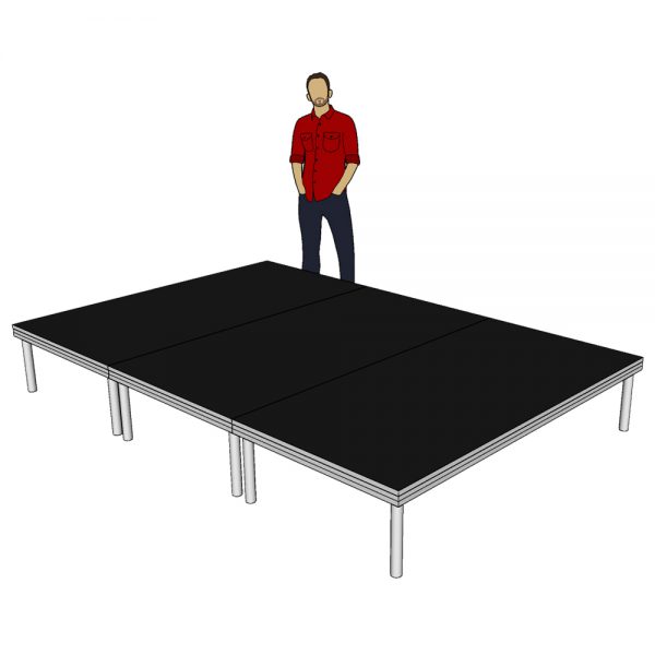 palco senza parapetto